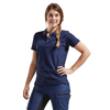 BLAKLADER Durable Poly/Cotton Blend Navy Blue  Polo Shirt  for Cabinet Makers that have  available in Australia and New Zealand