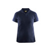 BLAKLADER 3390 Short Sleeve Polo Shirt Navy Blue (Women) in PolyCotton Pique Knit 220 gsm – product display image; Holster Pockets false