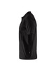 Mens Black Profile Polo Shirt in Cotton, it offers comfort and breathability for everyday wear.