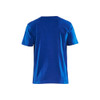 BLAKLADER 3300 Short Sleeve T-Shirt Cornflower Blue (Men) in Cotton Single Jersey 180 gsm – front view; Holster Pockets false, Features 100% cotton