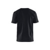 BLAKLADER 3300 Short Sleeve T-Shirt Black (Men) in Cotton Single Jersey 180 gsm – front view; Holster Pockets false, Features 100% cotton