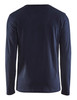 BLAKLADER Cotton Dark Navy Blue  T-Shirt  for Carpenters that have Long Sleeve  available in Australia and New Zealand