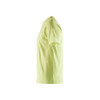 BLAKLADER 3525 Short Sleeve T-Shirt Lime Green (Men) in Cotton Single Jersey 150 gsm – alternate side view; Holster Pockets false