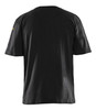 BLAKLADER T-Shirt  3482 with  for BLAKLADER T-Shirt  | 3482 Black Short Sleeve Flame Resistant T-Shirt in Anti-Flame Cotton that have Short Sleeve  available in Australia and New Zealand