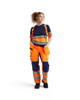 BLAKLADER T-Shirt  3431  with  for BLAKLADER T-Shirt  | 3431 Womens Navy Blue / Orange High VisT-Shirt with Reflective Tape Cotton that have  available in Australia and New Zealand