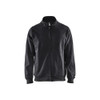 BLAKLADER 3349 Craftsman Sweater Black (Men) in Brushed PolyCotton Terry 360 gsm – product display image; Holster Pockets false, Features Soft, brushed inner