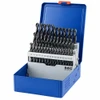 BOHRCRAFT 1100 HSS-R Drill Bit Set 1-5.9mm (Pack of 50) – product display image; Roll Forged, Type N, Application Drilling, Features DIN 338; Roll-Forged; Metal Box