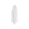 BLAKLADER 3362 Painters Fleece Sweater White / Dark Grey (Men) in Polyester Pique Fleece – alternate side view; Holster Pockets false, Features Soft, brushed inner; Kangaroo pocket