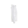 BLAKLADER 3363 Painters Fleece Sweater White / Dark Grey (Men) in Polyester Pique Fleece – side view; Holster Pockets false, Features Soft, brushed inner; Kangaroo pocket