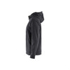 BLAKLADER Polyester Mid Grey  Hoodie  for Painters that have Full Zip  available in Australia and New Zealand