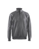 BLAKLADER Pullover  3369  with  for BLAKLADER Pullover  | 3369  Grey 1/4 Zip Collared Pullover in Cotton that have 1/4 Zip  available in Australia and New Zealand