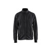 BLAKLADER 3371 Craftsman Sweater Black (Men) in Cotton French Terry 320 gsm – product display image; Holster Pockets false, Features 100% cotton