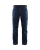 Buy online in Australia BLAKLADER 2-Way Stretch Dark Navy Blue Trousers for Electricians that are looking for comfortable work trousers.
