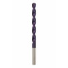 BOHRCRAFT 1144 HSS-Co5 TiAlN Twist Drill 3.3mm (Pack of 10) – front view; HSS-E Co 5%, Type U-TL, Application Drilling, Cutting Teeth Split Point