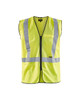 BLAKLADER Vest | 3029 Neutral Vest with Reflective Tape + VISITOR Print for Plumbers, Carpenters, Electricians in the Construction Industry