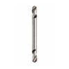 BOHRCRAFT 1301 HSS-G Double End Drill Bit 3.8mm (Pack of 10) – front view; Fully Ground, Application Drilling, Cutting Teeth Split Point, Range PROFI PLUS