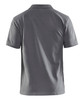 BLAKLADER Mens 3305 Grey Cotton Polo Shirt, perfect for both work and casual outings, it offers exceptional comfort and breathability in a timeless design.