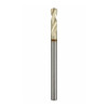 BOHRCRAFT 1508 HSS-Co8 ZrN Twist Drill 1.5mm – front view; HSS-E, HDX, Application Drilling, Range PROFI PLUS