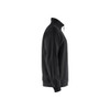 BLAKLADER 3587 Craftsman Fleece Sweater Black (Men) in PolyCotton Fleece – side view; Holster Pockets false, Features Soft, brushed inner