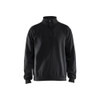 BLAKLADER 3587 Craftsman Fleece Sweater Black (Men) in PolyCotton Fleece – product display image; Holster Pockets false, Features Soft, brushed inner