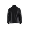BLAKLADER 3587 Craftsman Fleece Sweater Black (Men) in PolyCotton Fleece – front view; Holster Pockets false, Features Soft, brushed inner