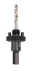 WILPU ZE 5 Hole Saw Arbor 83mm 11Hex Shank
