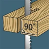 WILPU 3-er Sortiment Nr. 3 Säbelsägeblätter Saw Blade Set x (Pack of 3)
