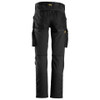 SNICKERS Trousers | 6803 Black Trousers with Stretch for Builders, Carpenters in the Construction Industry