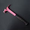 STURNUS Velocity Hammer | Pink Short Handle 13oz Rip Claw Hammer with Milled Face