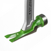 STURNUS Hammer | VELOCITY Milled Face Green Hammer 13oz with Long Handle