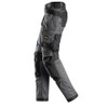Suitable work Trousers available in Australia SNICKERS 2-Way Stretch Mid Grey Trousers for Carpenters
