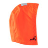 BLAKLADER 2165 High Vis Hood Orange in Waterproof Laminated Polyester Oxford – side view; Application Craftsman, Gender Men, Holster Pockets false