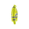 BLAKLADER 3358 High Vis Sweater Hi-Vis Yellow (Men) in Polyester Jersey – side view; Application Craftsman, Holster Pockets false, Features Soft, brushed inner; Wide reflectors