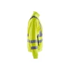 BLAKLADER 3358 High Vis Sweater Hi-Vis Yellow (Men) in Polyester Jersey – side view; Application Craftsman, Holster Pockets false, Features Soft, brushed inner; Wide reflectors