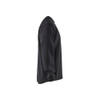 BLAKLADER 3335 Craftsman Sweater Black (Men) in Cotton Sweat – side view; Holster Pockets false, Features Extended back