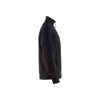 BLAKLADER 3369 Sweater Black (Men) in Cotton French Terry 320 gsm – side view; Holster Pockets false, Features 100% cotton