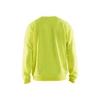 BLAKLADER 3401 High Vis Fleece Sweater Hi-Vis Yellow (Men) in PolyCotton Fleece – front view; Application Craftsman, Holster Pockets false, Features Soft, brushed inner