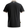 Buy SNICKERS 2724 Black Short Sleeve 37.5® Performance Polo Shirt with advanced moisture-wicking fabric, chest pocket, reflective details, and professional design.