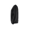 BLAKLADER 3585 Craftsman Fleece Sweater Black (Men) in PolyCotton Fleece – alternate side view; Holster Pockets false, Features Soft, brushed inner