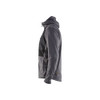 BLAKLADER 3540 Craftsman Fleece Sweater Black Melange (Men) in Polyester Fleece – alternate side view; Holster Pockets false, Features Soft, brushed inner; Body-hugging fit; Reflective details