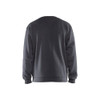 BLAKLADER 3585 Craftsman Fleece Sweater Mid Grey (Men) in PolyCotton Fleece – front view; Holster Pockets false, Features Soft, brushed inner
