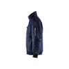 BLAKLADER 4916 Winter Jacket Navy Blue (Men) in Water Repellent PolyCotton – alternate side view; Holster Pockets false, Features Heat insulated lining; Water repellent