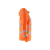 BLAKLADER 3565 High Vis Fleece Sweater Orange (Men) in Pique Fleece – side view; Application Craftsman, Holster Pockets false, Features Soft, brushed inner; Wide reflectors