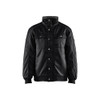 BLAKLADER 4916 Winter Jacket Black (Men) in Water Repellent PolyCotton – product display image; Holster Pockets false, Features Heat insulated lining; Water repellent