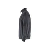 BLAKLADER 3587 Craftsman Fleece Sweater Mid Grey (Men) in PolyCotton Fleece – alternate side view; Holster Pockets false, Features Soft, brushed inner