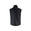 BLAKLADER 8170 Waistcoat Black in Waterproof Softshell – front view