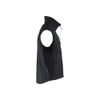 BLAKLADER 8170 Waistcoat Black in Waterproof Softshell – side view