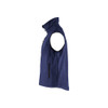 BLAKLADER 8170 Waistcoat Navy Blue (Men) in Waterproof Softshell (3-layer softshell; Breathable; Wind- and waterproof material; Extended back) – alternate side view