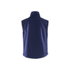 BLAKLADER 8170 Waistcoat Navy Blue (Men) in Waterproof Softshell (3-layer softshell; Breathable; Wind- and waterproof material; Extended back) – front view