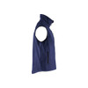 BLAKLADER 8170 Waistcoat Navy Blue (Men) in Waterproof Softshell (3-layer softshell; Breathable; Wind- and waterproof material; Extended back) – side view